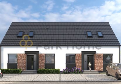 Nowoczesny dom bliźniak w nowym luboszu