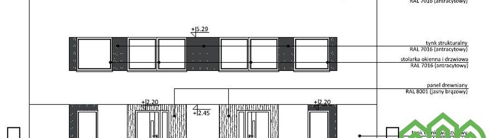 Dom developerski miedzyń 105/190m2 bliźniak vi.24r