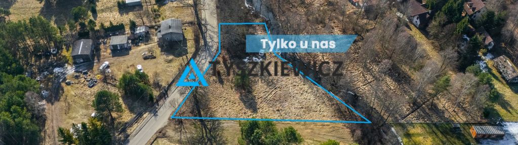 Działka budowlana z linią brzegową rzeki