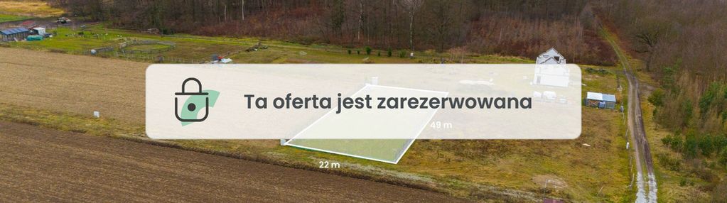 Ogrodzona działka budowlana, wz i pnb, jeszkowice