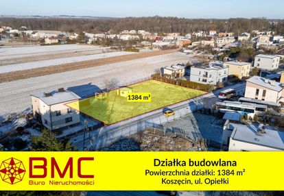 Działka budowlana koszęcin, ul. opiełki 1384m2