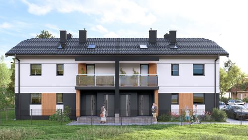 3 pokoje|60m2|duży ogród:145m2|2m.p.