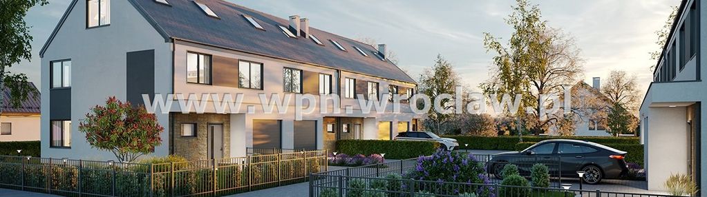 Nowy duży szereg 144m, 5 pokoi, garaż, ogród