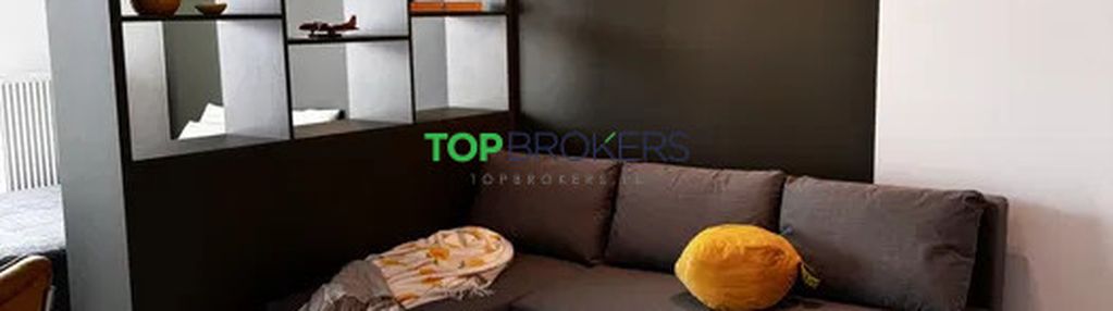 Nowoczesny salon z aneksem i sypialnia, garaż