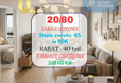 Zaraz gotowe⚡blisko centrum⚡rabat -40 tyś⚡0%pcc