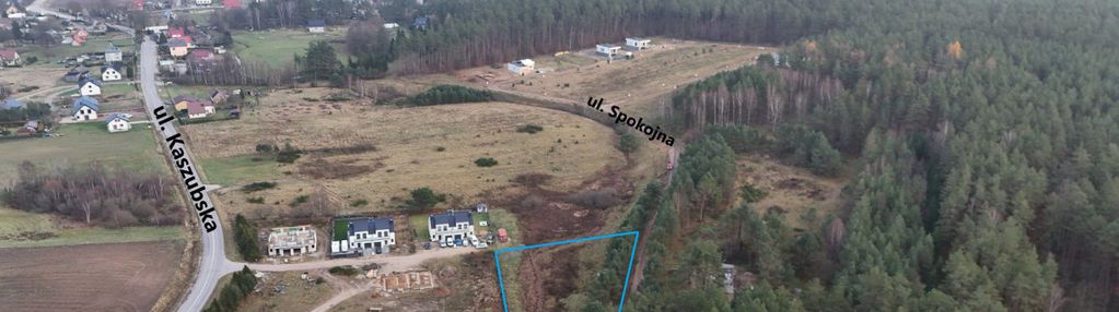 Działka budowlana 2177 m²  – domatówko, gm. puck