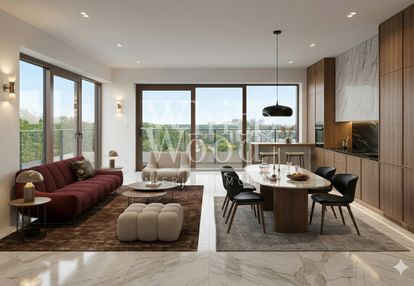 Apartament z widokiem na park regana- bulvar