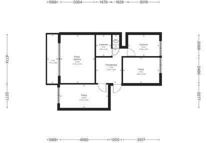 Radogoszcz zachód | 52 m² | 3 pokoje | duży balkon