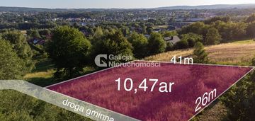 Widokowa działka z wz