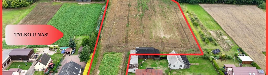 Tylko u nas! działka-1,13ha-gruczno-media-wz