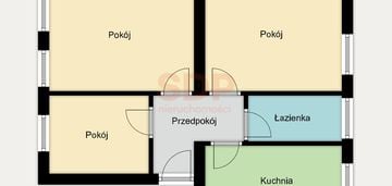 Przestronne 3 pokoje w kamienicy, pełny rozkład!