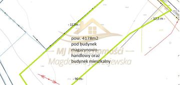 Działka pod bud. magazynowo-handlowy