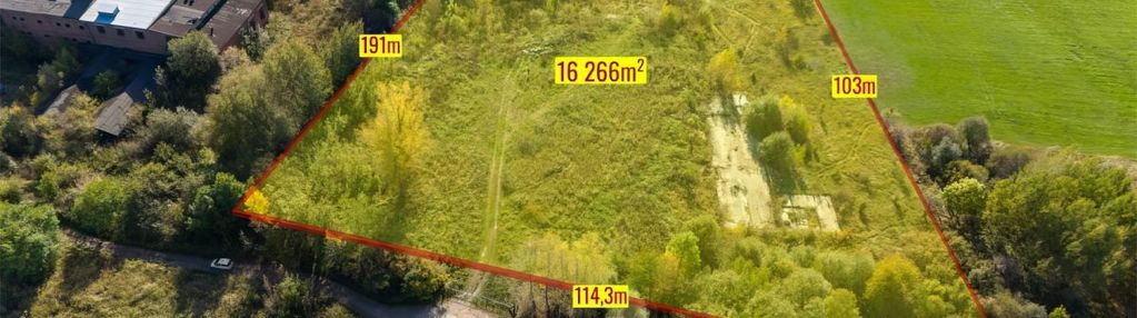 Działka usługowa przemysłowa 1,6ha przy dk11 dk46