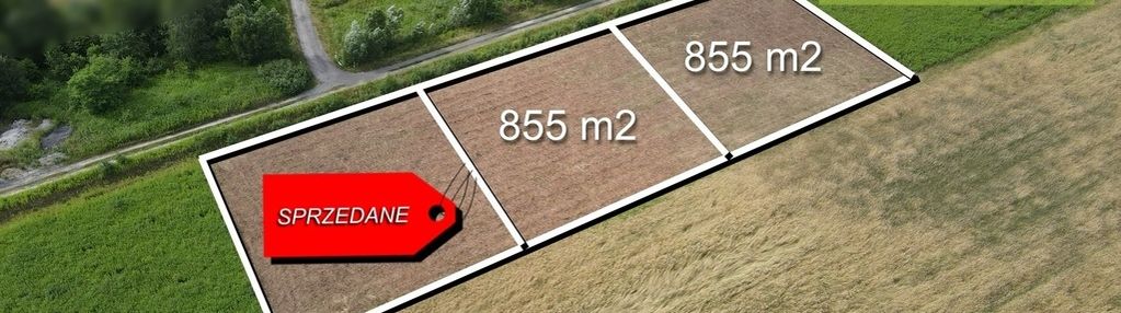 Działka z pozwoleniem na budowę / 855m2 / kłobuck!