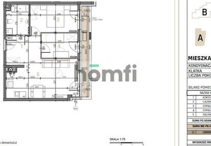 3-pokojowe mieszkanie na 9 piętrze -53m2