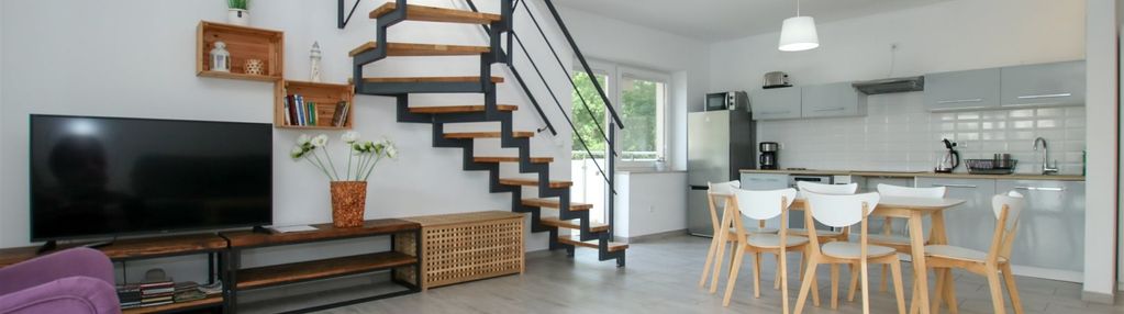 Apartament dwupoziomowy nad morzem!
