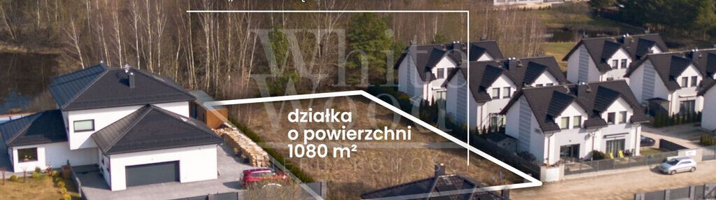 Zaciszna działka z mpzp wśród nowej zabudowy