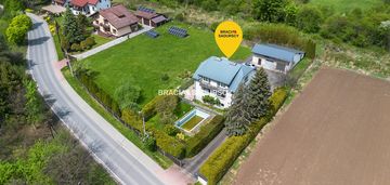 Dom wolnostojący 313m2 z basenem-blisko krakowa