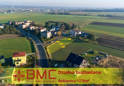 Działka budowlana babienica 1278m2