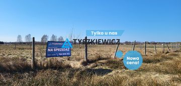 Zielone działki w nadmorskiej miejscowości