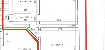 Duże mieszkanie 80 m2 w odnowionej kamienicy