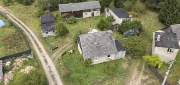Siedlisko w zimnych zdrojach,blisko rzeka wda, las