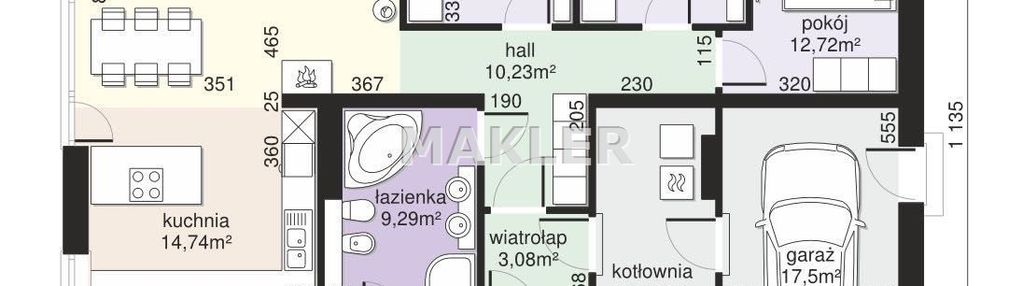 Dom 126 m² | działka 984 m² | przyłęki