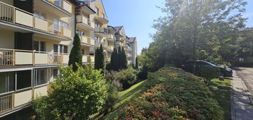 Duży balkon widok na zieleń, przytulna kawalerka
