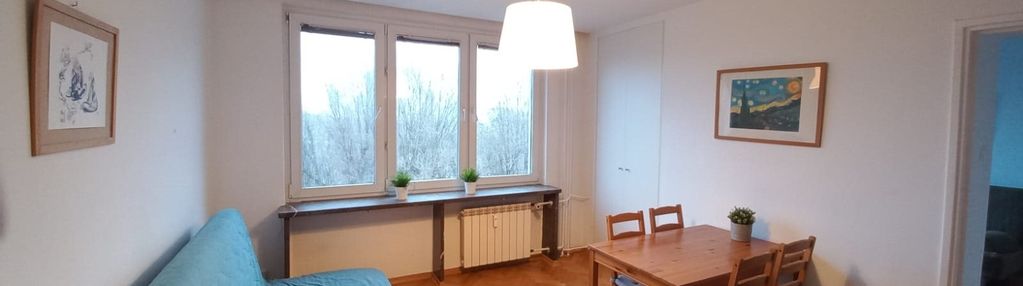 Ciche słoneczne mieszkanie. górny mokotów.