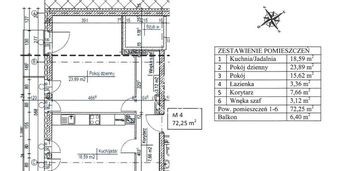 Gdańska 72m² | apartament w centrum | 2026
