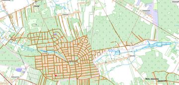 Działka budowlano-leśna sokolniki -las