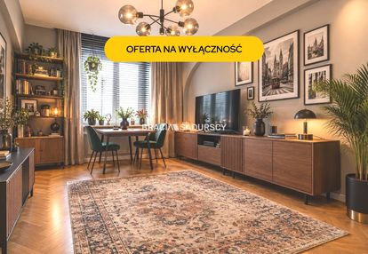 Przestronne mieszkanie w centrum krakowa.