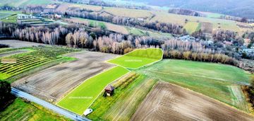 Działka budowlana na wzgórzu |16 i 77 ar|roztocze