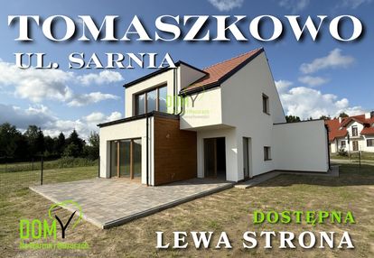 Nowoczesny dom tomaszkowo działka 1490 mkw.