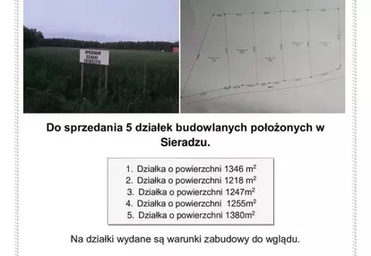 Działka na sprzedaż 1346m2