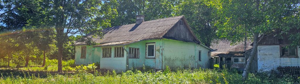 Siedlisko 3,5 km. od krzczonowa z domem do remontu