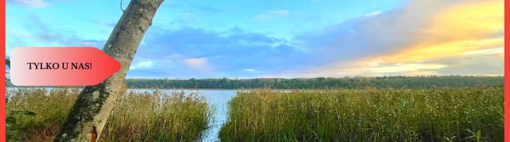 Działka z widokiem na jezioro - rekreacyjna