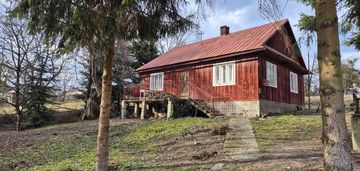 Dom drewniany - kniażyce gmina fredropol