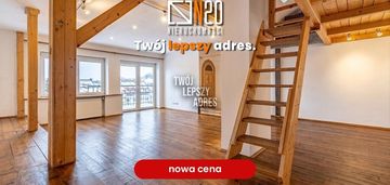 3-pokojowe mieszkanie z antersolą i balkonem