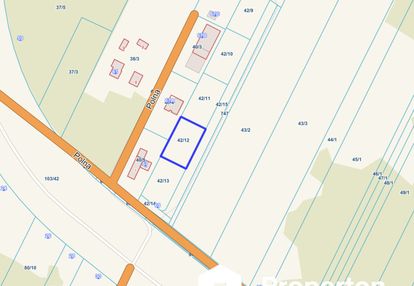 Działka inwestycyjna 1008 m² - łajsk