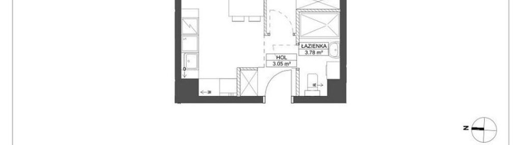 Mieszkanie 2-pokojowe z ogródkiem 34,43 m² gdynia