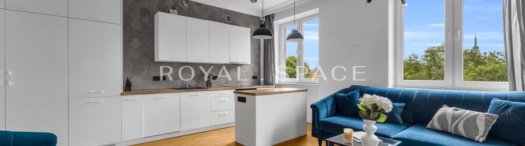 Stylowy apartament 42 m² | ogród krasińskich