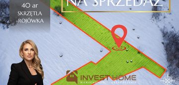 Działka widokowa skrzętla - rojówka