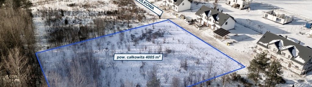 *pod inwestycję*wz na 4 domy*sowlany*4005 m²