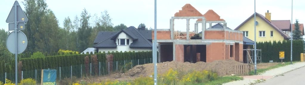 Działka z wz na dwa domy* nowodworce* 1335m2*