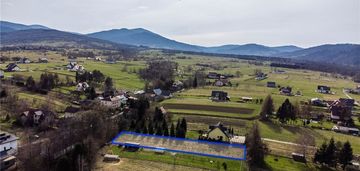 Działka budowlana w górach