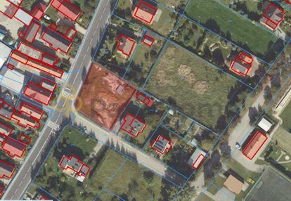 Działka budowlana 11ar w centrum jerzmanowej, ul