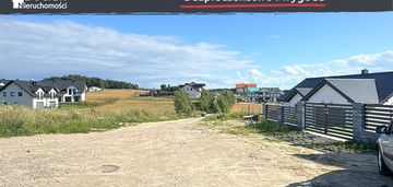 Płaska działka z pozwoleniem na budowę- czaple!