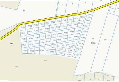 Kompleks 32 działek miejscowość wysokie