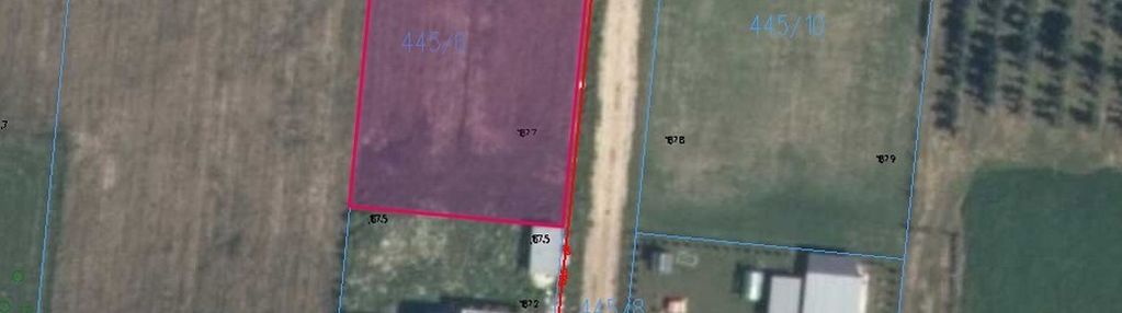 Dwie działki 816 m2 stok lacki ul pałacowa